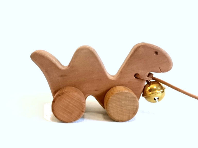 Nachzieh-Schlange mit Glöckchen