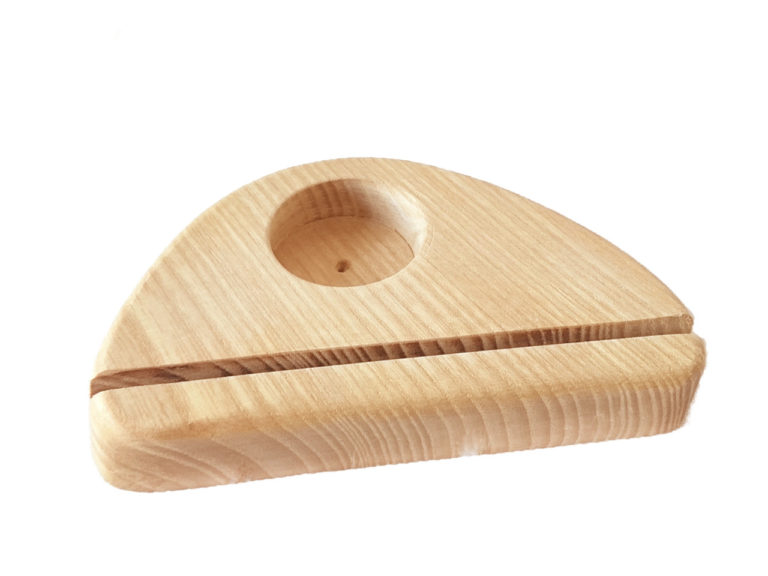 Achatscheibenständer Esche, geölt