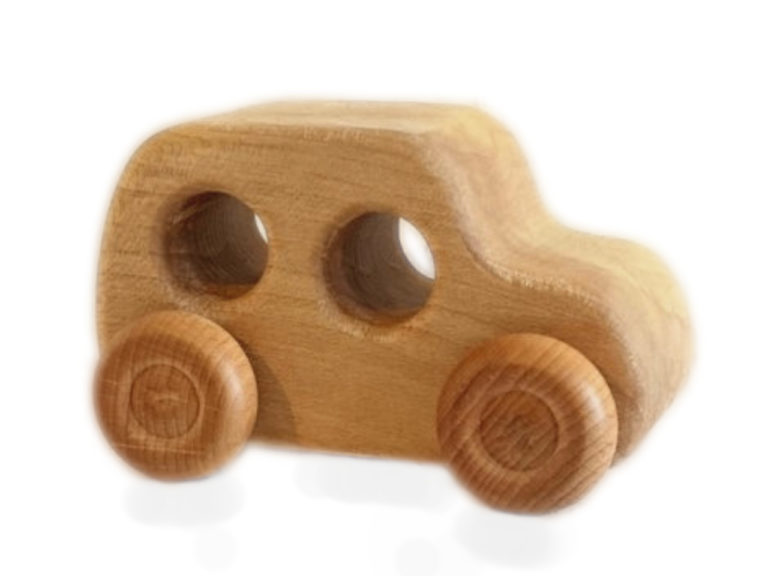 Holz-Auto zum Spielen, Ahorn geölt